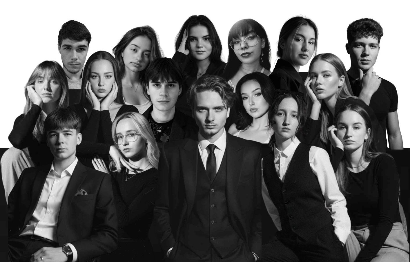 Tím študentskej firmy Royal s.f. - všetci zamestnanci a vedenie